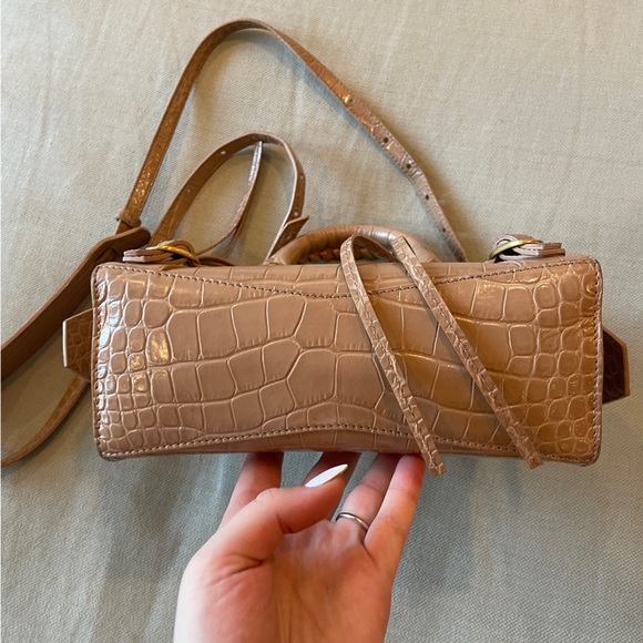 🧡Balenciaga🧡Neo Classic Crocodile Embossed Mini Handbag - Picture 5 of 10